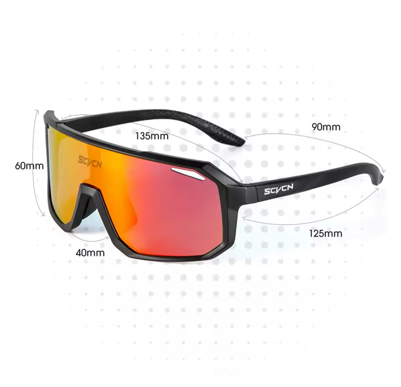 SCVCN Cycling Glasses Bike Sunglasses Men UV400
Eyewear Sports MTB Outdoor Goggles Bicycle Women
Sunglasses Multi Color Riding