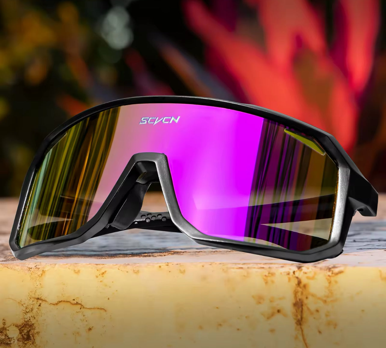 SCVCN Cycling Glasses Bike Sunglasses Men UV400
Eyewear Sports MTB Outdoor Goggles Bicycle Women
Sunglasses Multi Color Riding