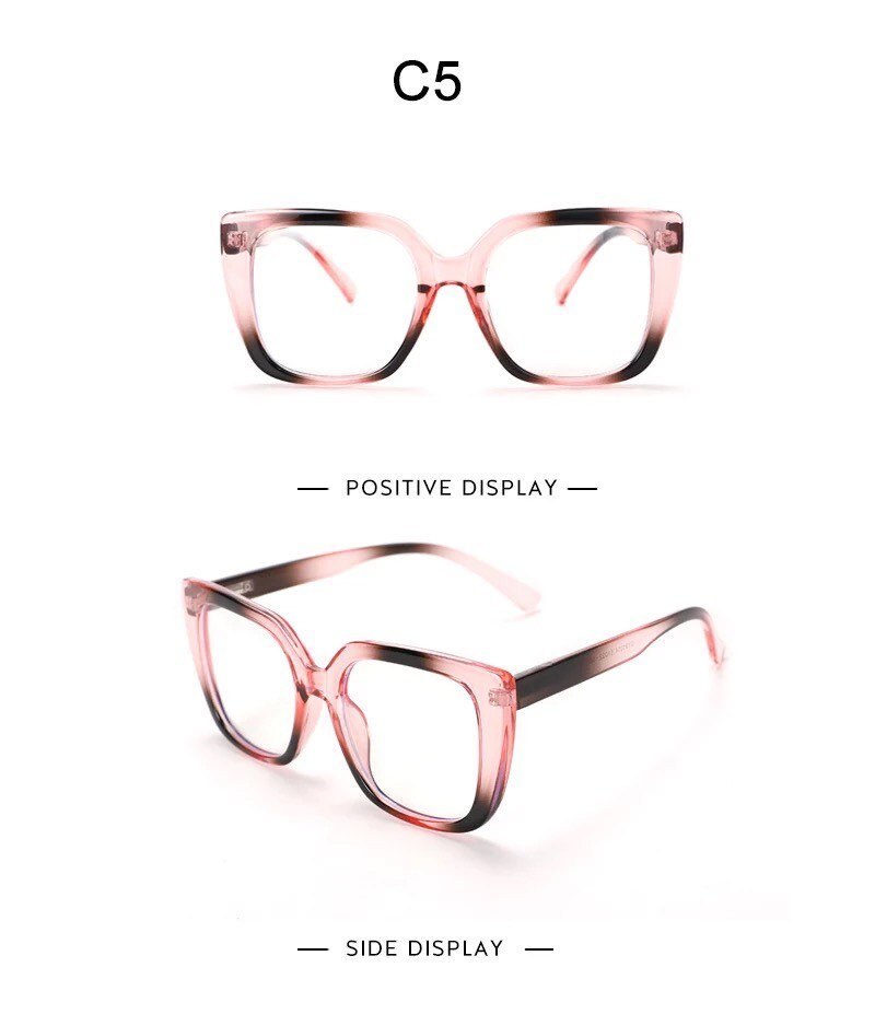 Ladies Anti-Blue-Ray Rainbow Glasses|Optical Frames| Women Men | Fashion Colorful Spring Frames |TR90 Computer Eyeglasses