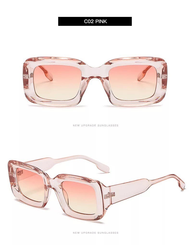 Small Rectangle Sunglasses|Women Men| Oval Vintage Brand Designer| Square Sun Glasses |Shades Female Eyewear |UV400 Google