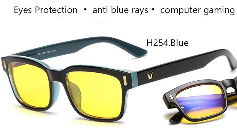 Blue Ray Computer Glasses |Men Women|Screen Radiation |Eyewear Brand Design |Office Gaming Blue Light Goggle |UV Blocking Eye Spectacles