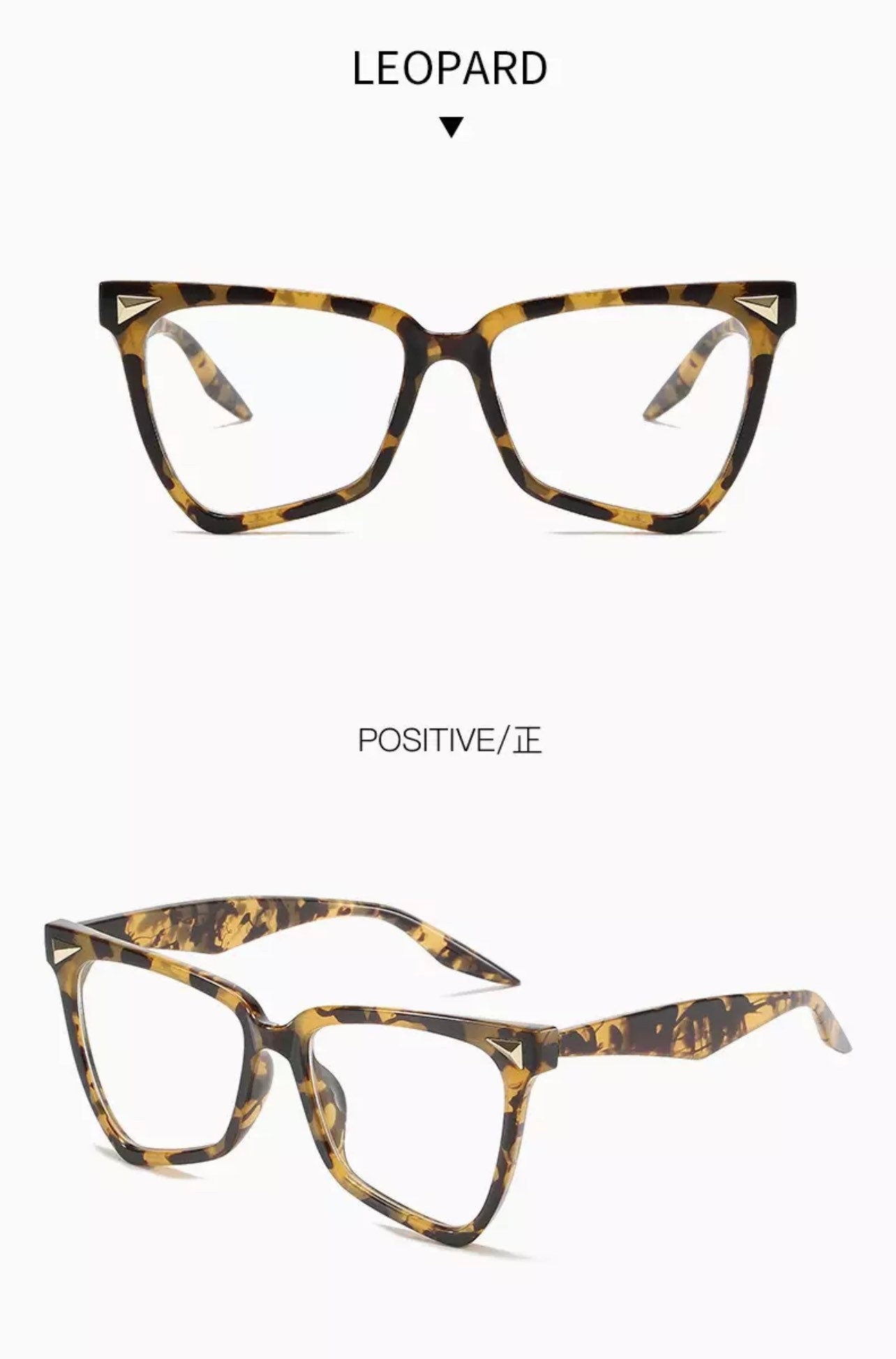 Cat Eye Glasses |Women Men|Fashion Luxury Brand Designer |Prescription Myopia Glasses |Transparent Frames Eyeglasses Frames