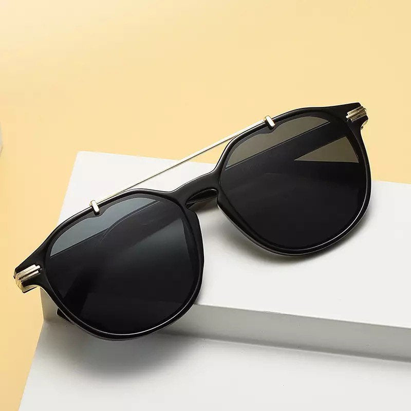 New Trendy Metal Punk Round Sunglasses|Woman Men|Vintage Brand Travel Classic Sun Glasses |Female Fashion Retro Eyewear summer