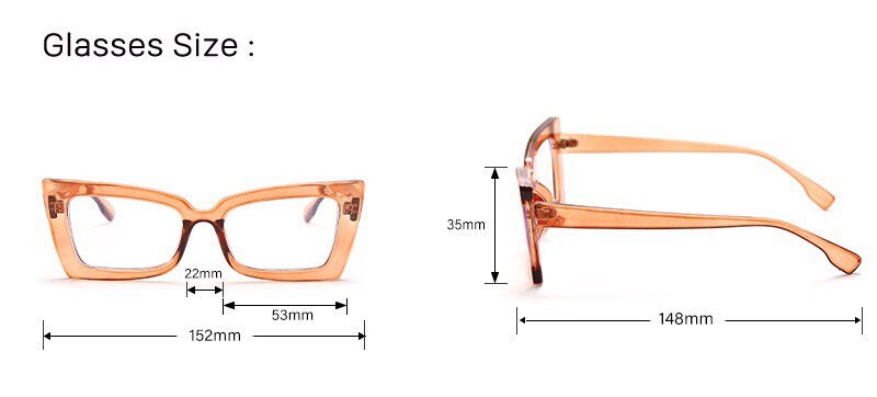 Vintage Cat Eye Optical Glasses| Women Men|Clear Glasses Eyeglasses Frame |Prescription Transparent Lens Spectacle Frame Unisex