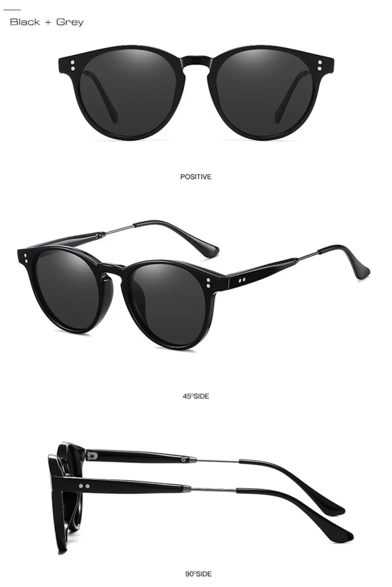 New Trendy Metal Punk Round Sunglasses|Woman Men|Vintage Brand Travel Classic Sun Glasses |Female Fashion Retro Eyewear summer