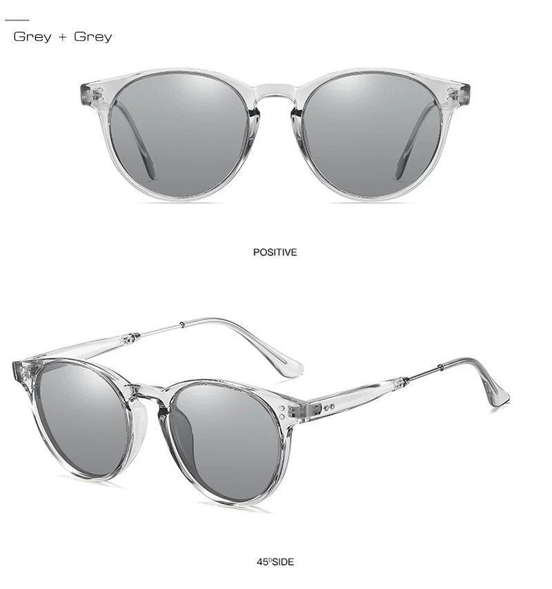 New Trendy Metal Punk Round Sunglasses|Woman Men|Vintage Brand Travel Classic Sun Glasses |Female Fashion Retro Eyewear summer