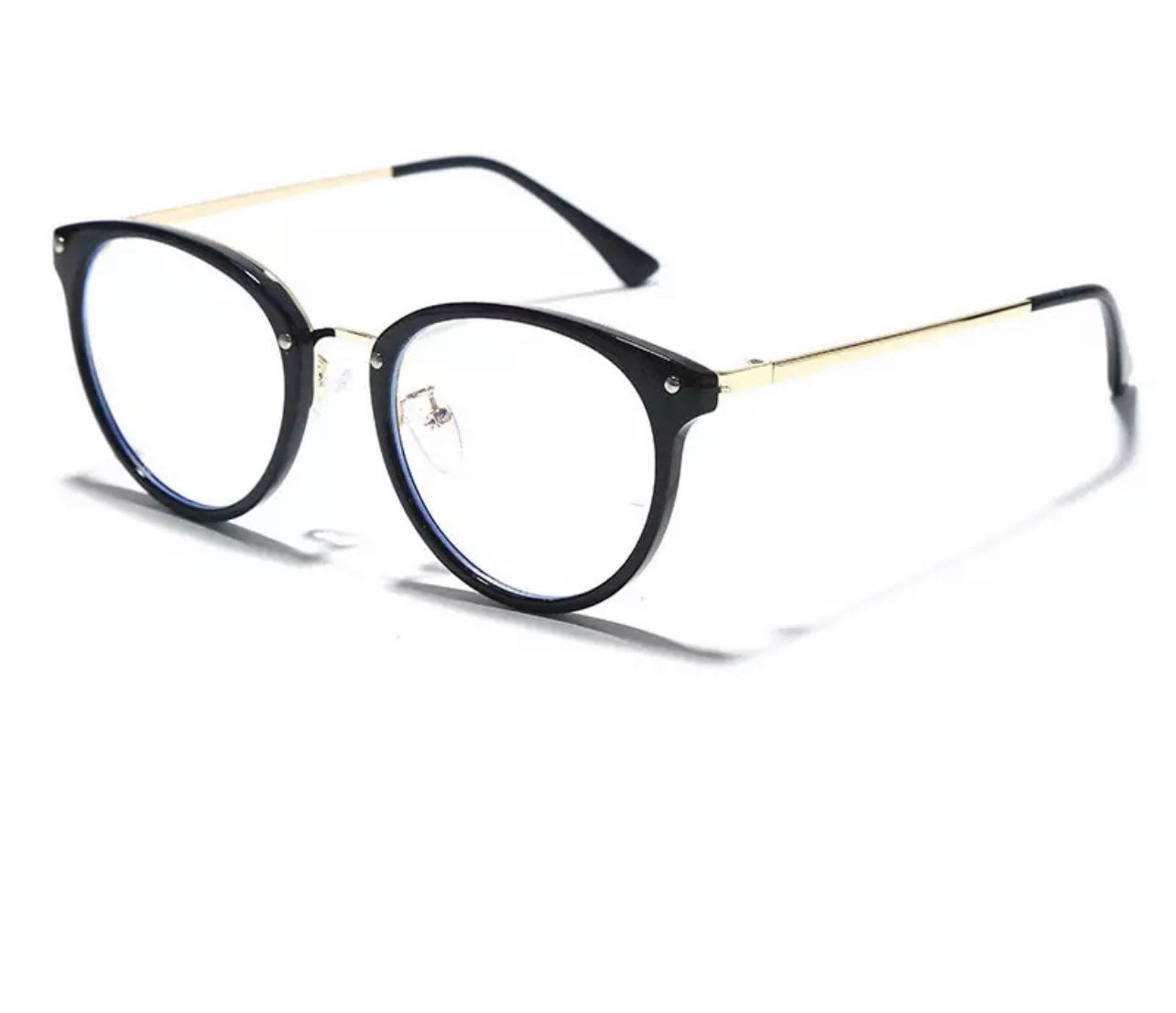 Retro Anti Blue Ray Computer Glasses |Women Men|Round Eye Glass |Blue Light Blocking |Fashion Eyewear Optical Frames