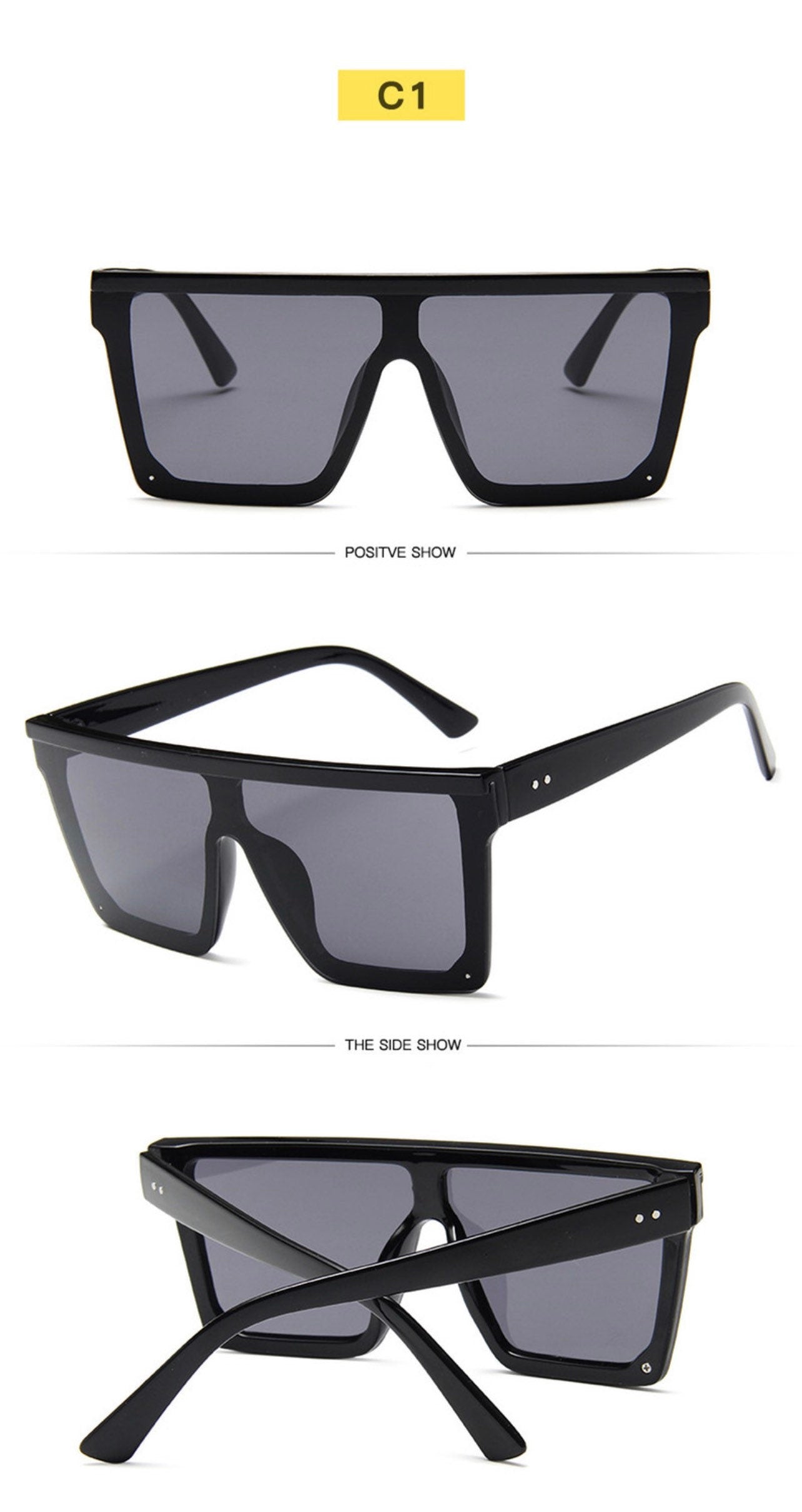New Summer Classic Square Sunglasses |Woman Men| Brand Designer Eyeglasses |Coating Shades UV400| Glasses Frames