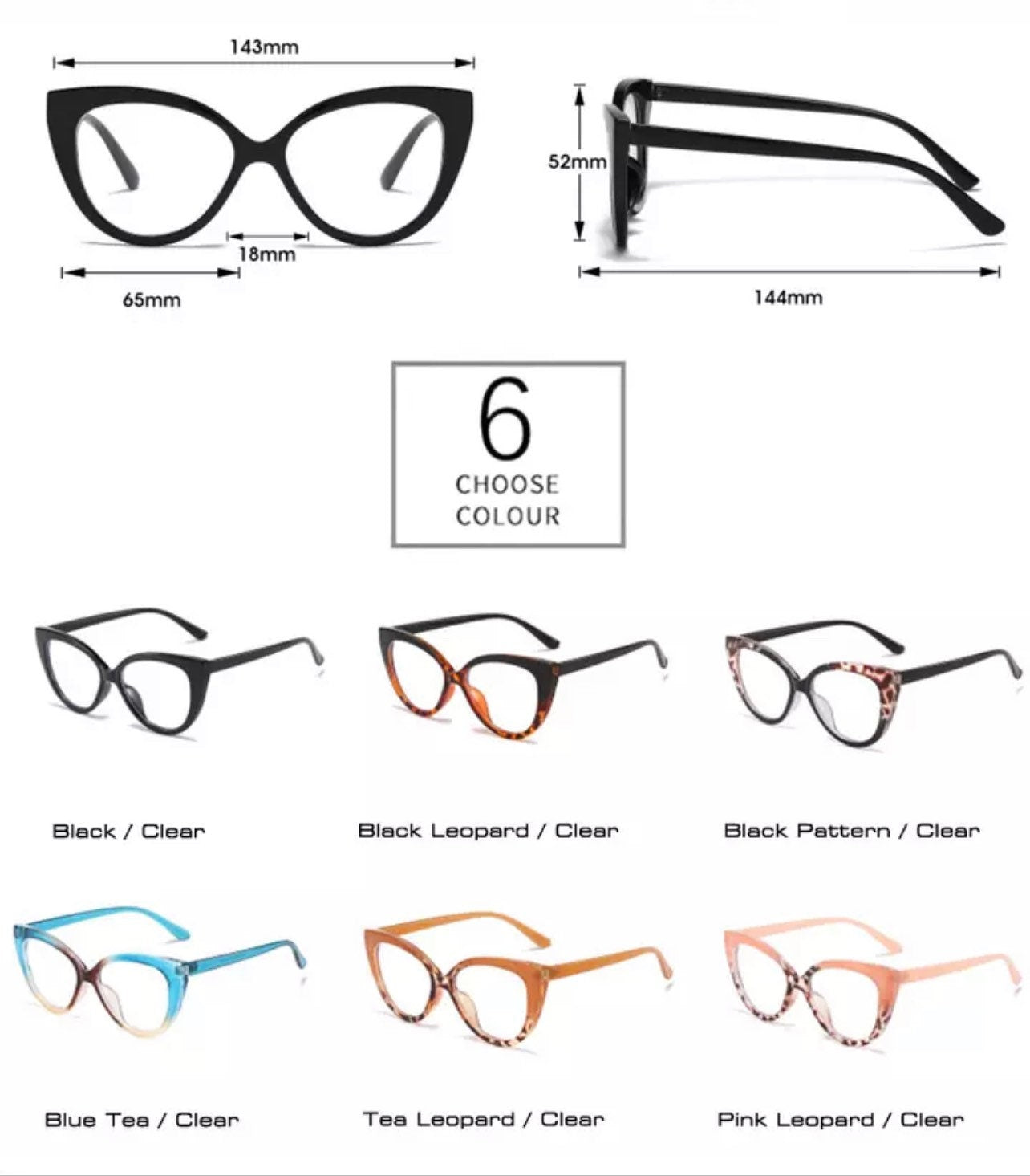 Computer Glasses Double Color Frame |Women Men |Anti Blue Light |Round Eyewear Blocking Glasses |Optical Spectacle Eyeglass TR90