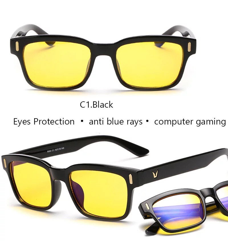 Blue Ray Computer Glasses |Men Women|Screen Radiation |Eyewear Brand Design |Office Gaming Blue Light Goggle |UV Blocking Eye Spectacles