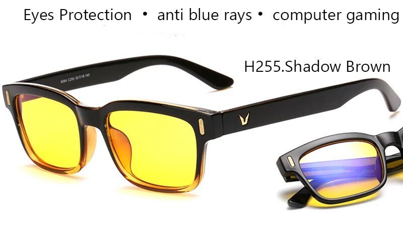 Blue Ray Computer Glasses |Men Women|Screen Radiation |Eyewear Brand Design |Office Gaming Blue Light Goggle |UV Blocking Eye Spectacles