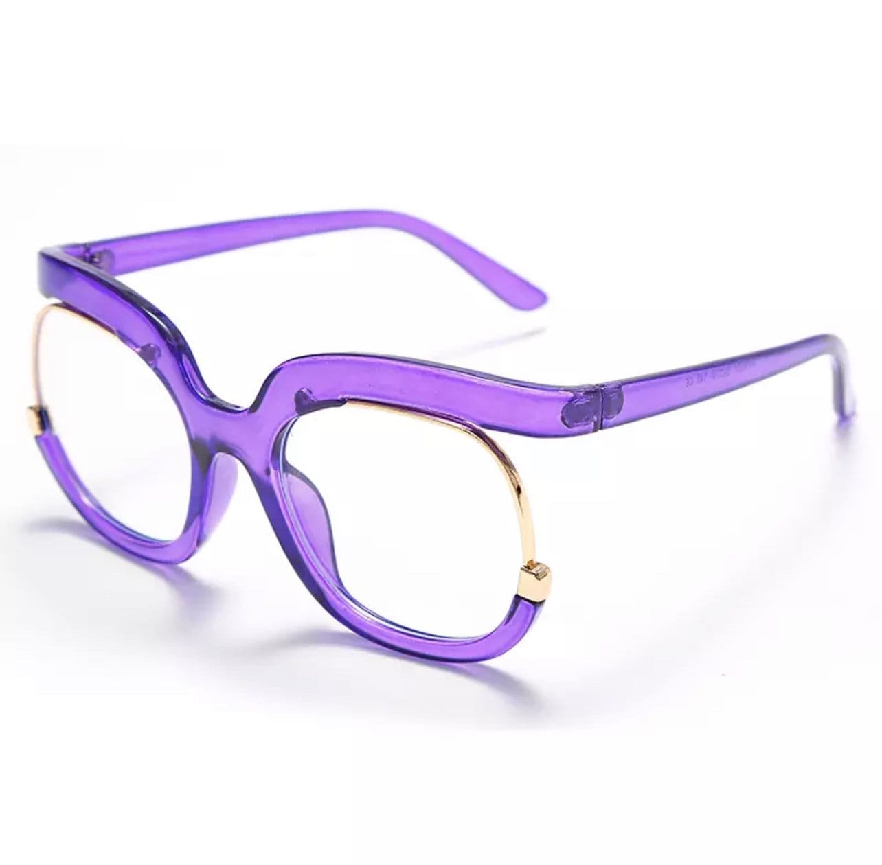 Anti Blue Light Half Frame Round Glasses |Women Men| Fashion Brand Designer|Eyeglasses Prescription Glasses