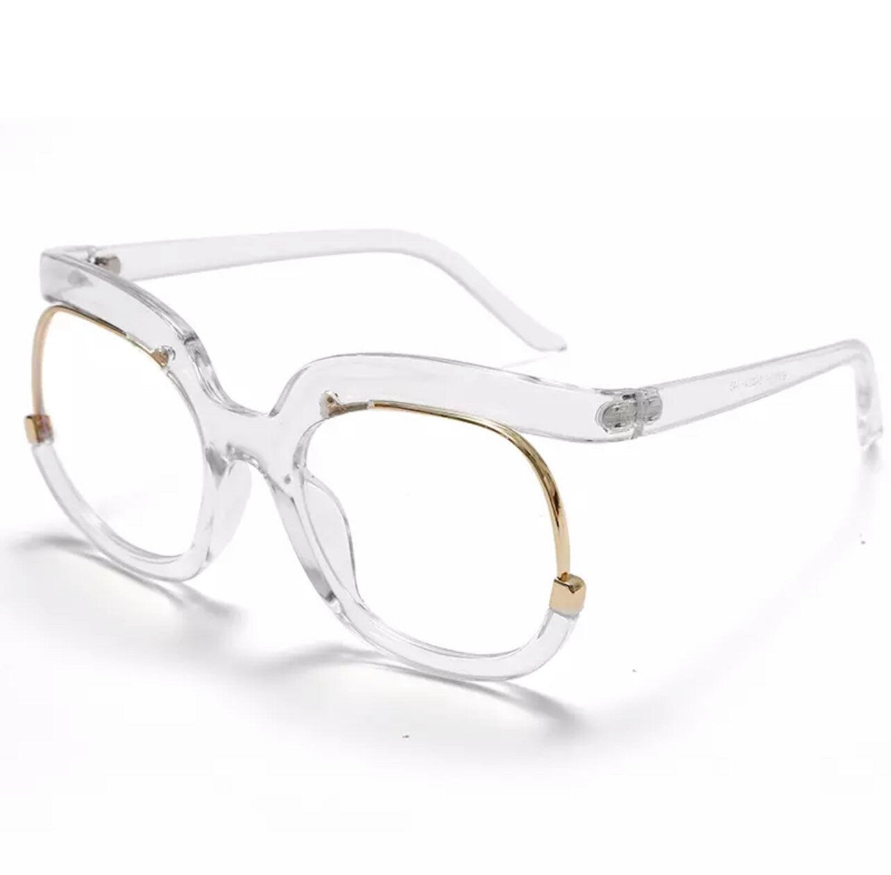 Anti Blue Light Half Frame Round Glasses |Women Men| Fashion Brand Designer|Eyeglasses Prescription Glasses