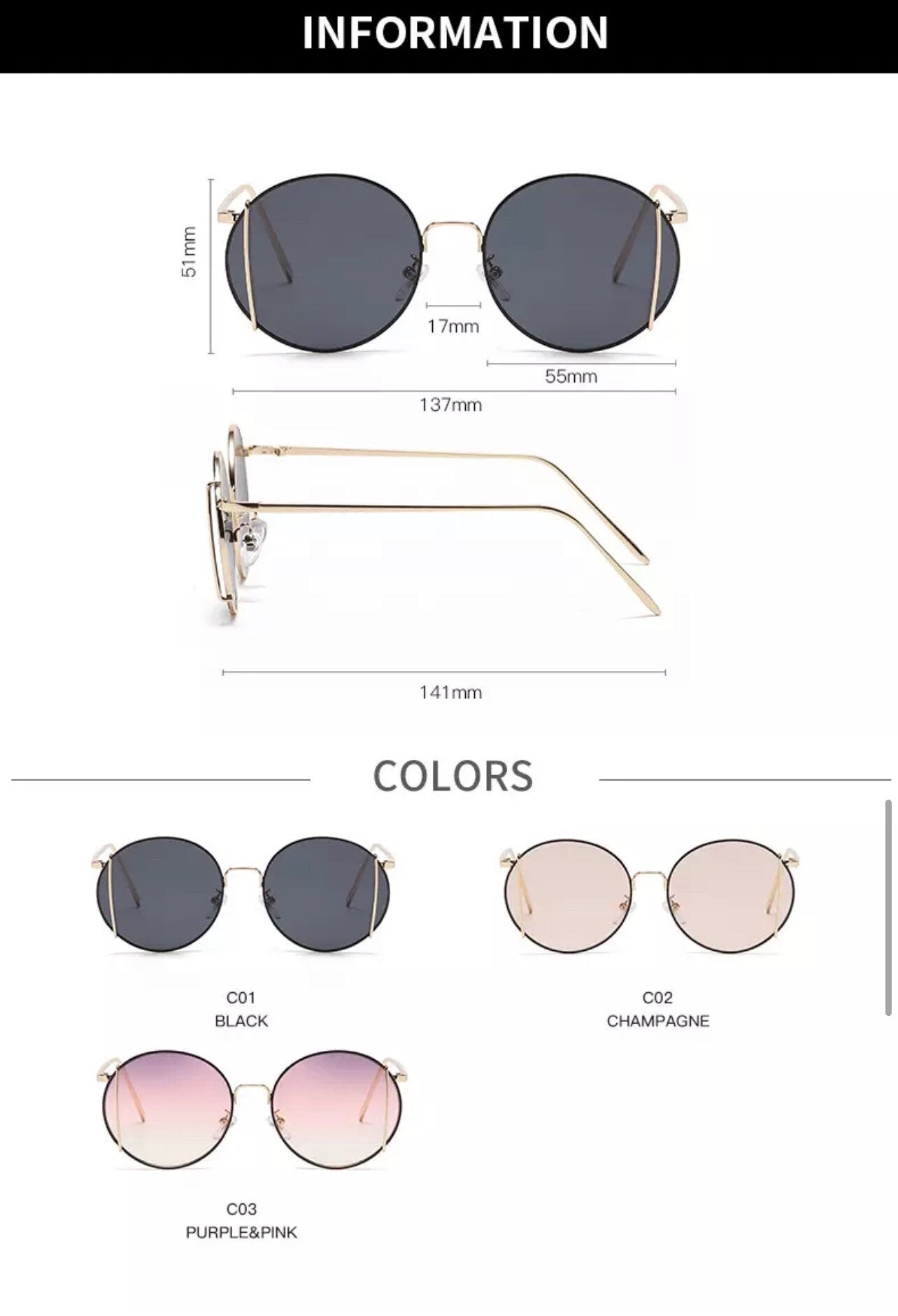 New Trendy Metal Punk Round Sunglasses|Woman Men|Vintage Brand Travel Classic Sun Glasses |Female Fashion Retro Eyewear summer