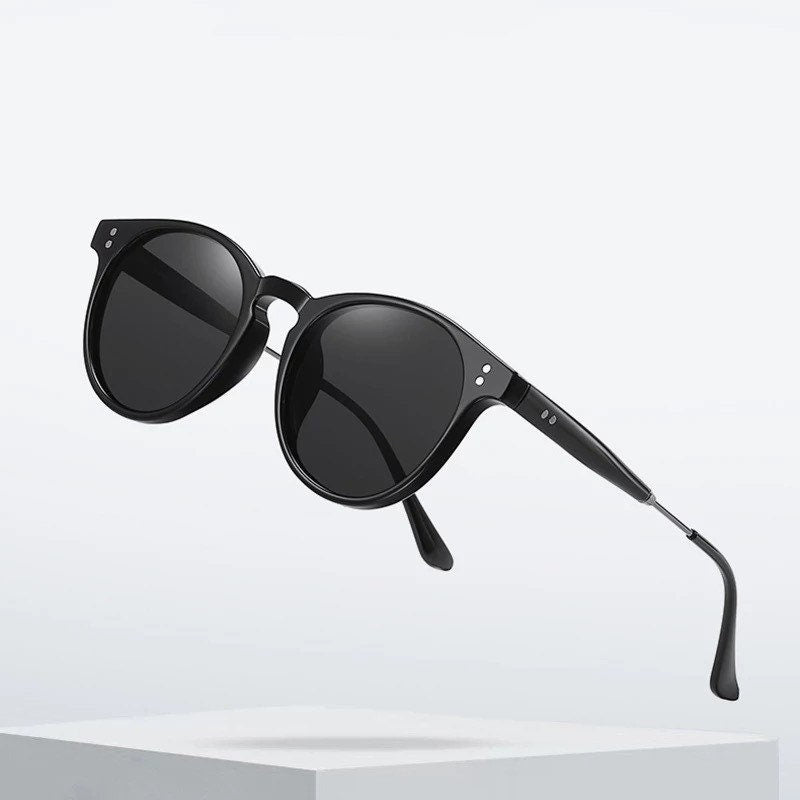 New Trendy Metal Punk Round Sunglasses|Woman Men|Vintage Brand Travel Classic Sun Glasses |Female Fashion Retro Eyewear summer