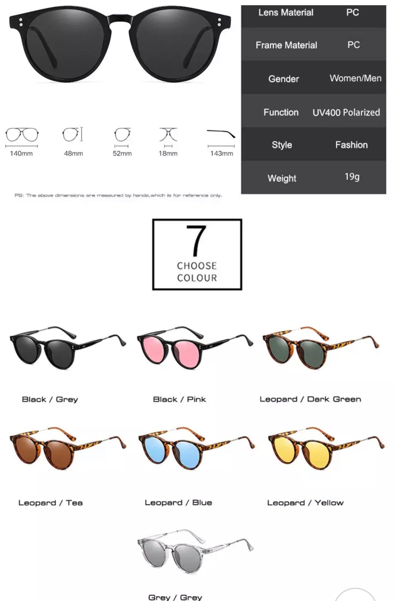 New Trendy Metal Punk Round Sunglasses|Woman Men|Vintage Brand Travel Classic Sun Glasses |Female Fashion Retro Eyewear summer