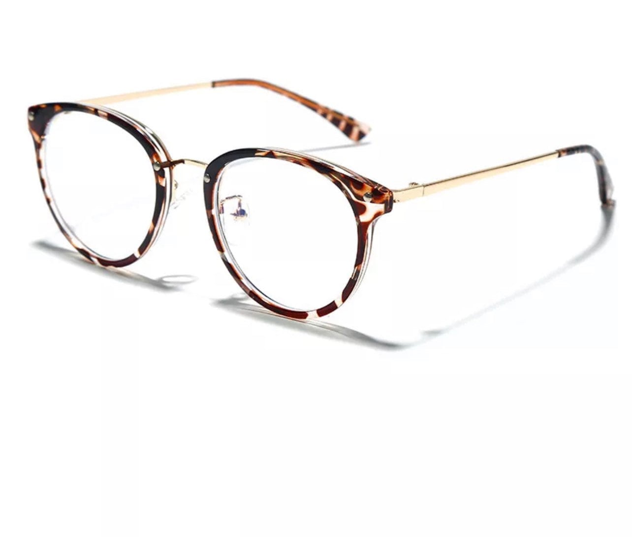 Retro Anti Blue Ray Computer Glasses |Women Men|Round Eye Glass |Blue Light Blocking |Fashion Eyewear Optical Frames