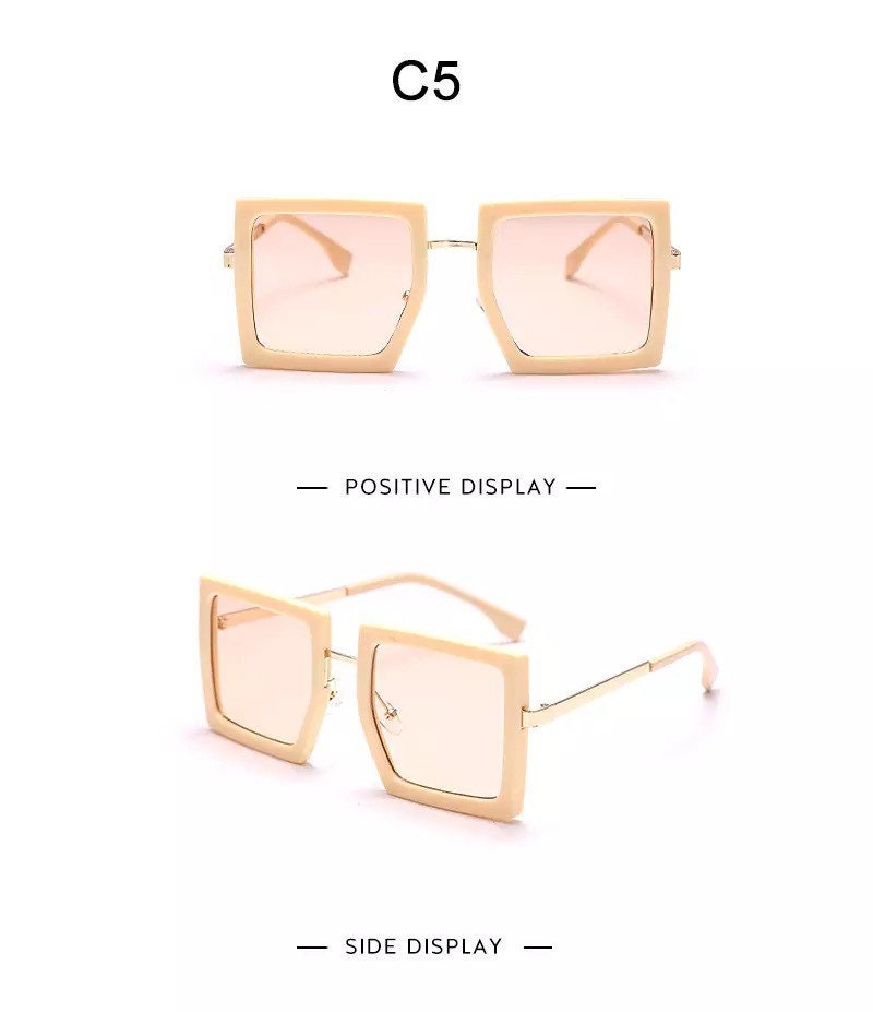Square Vintage Summer Sunglasses |Women Men|Sexy Retro Small Fashion Sun Glasses |Brand Designer Eyeglasses |Eyewear Female glasses
