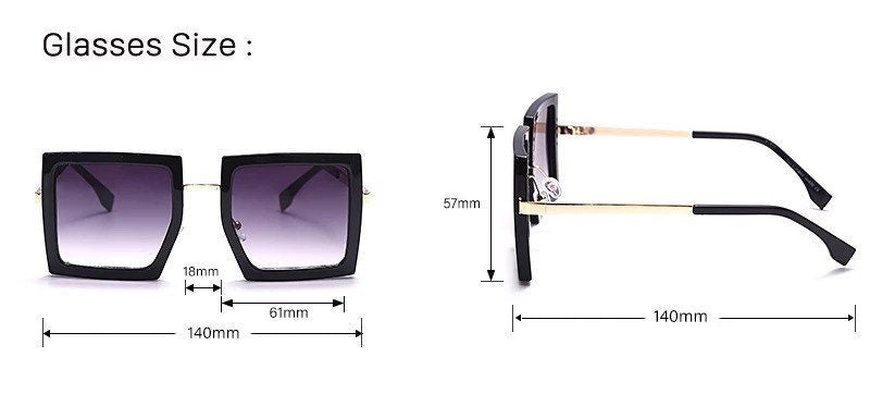 Square Vintage Summer Sunglasses |Women Men|Sexy Retro Small Fashion Sun Glasses |Brand Designer Eyeglasses |Eyewear Female glasses