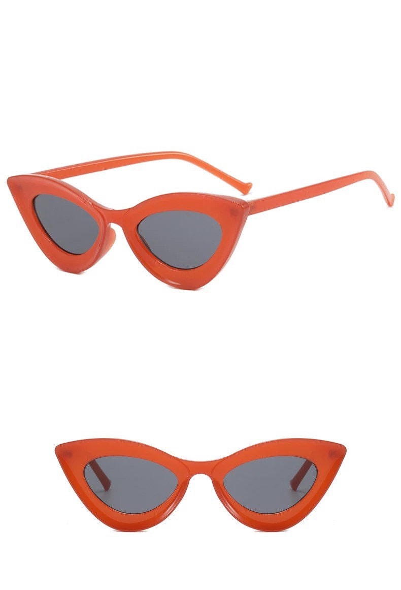 Cute Sexy Summer Vintage Cat Eye Sunglasses|Woman Men|Small Black Leopard Retro Ladies Sun Glasses| Female Eyewear Shades UV400