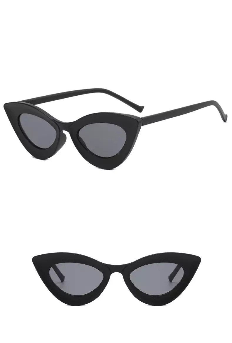 Cute Sexy Summer Vintage Cat Eye Sunglasses|Woman Men|Small Black Leopard Retro Ladies Sun Glasses| Female Eyewear Shades UV400