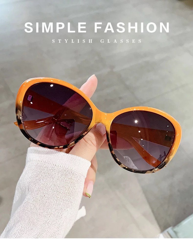 New Retro Oval Summer Sunglasses|Women Men| Fashion Shades UV400|Trending Brand Designer Round Sun Glasses Eyewear