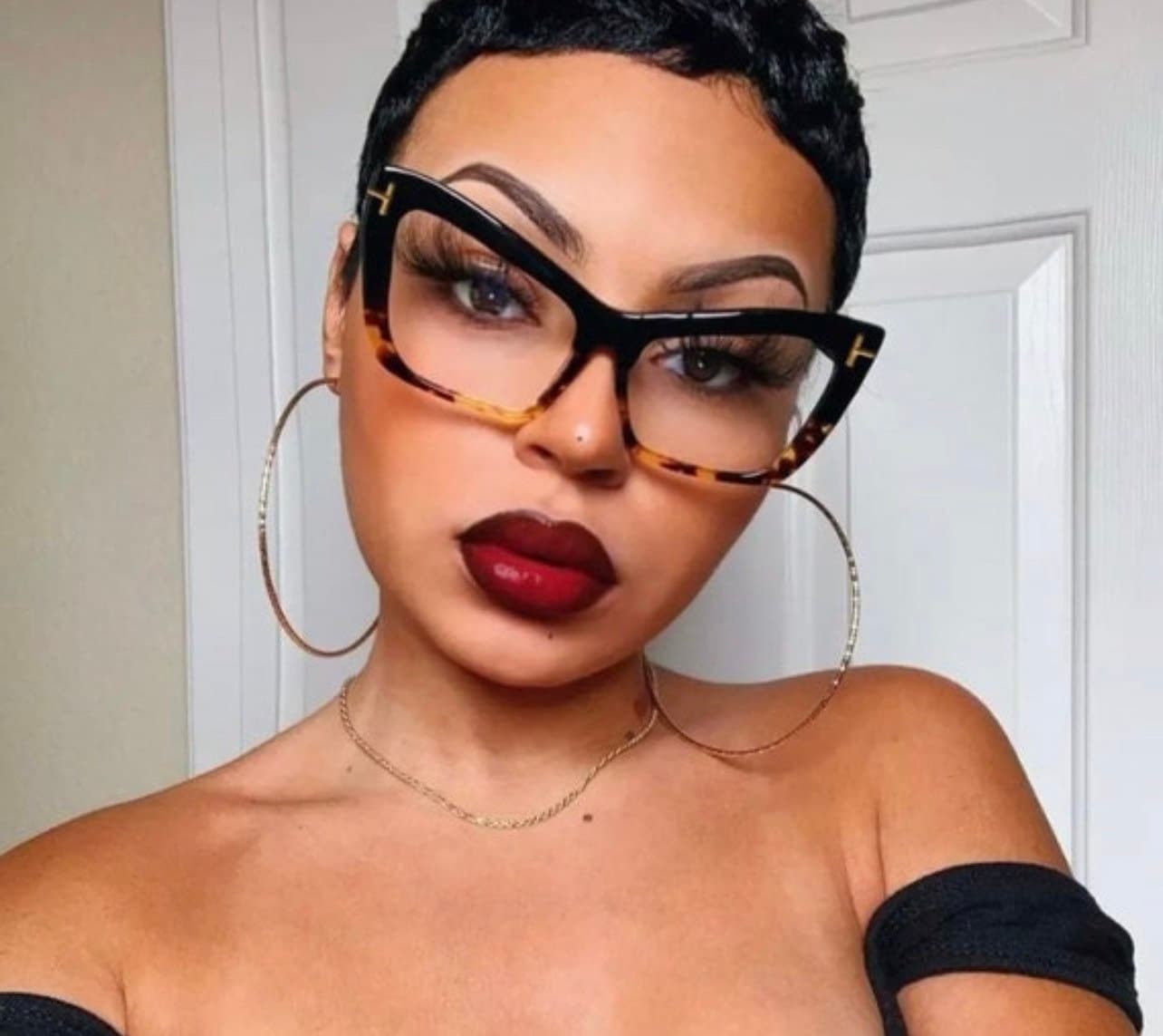 Cat Eye prescription Frames Glasses |Women Men| Retro Optics Spectacle Frame | Personality Fashion Eyeglasses Luxury Brand Designer