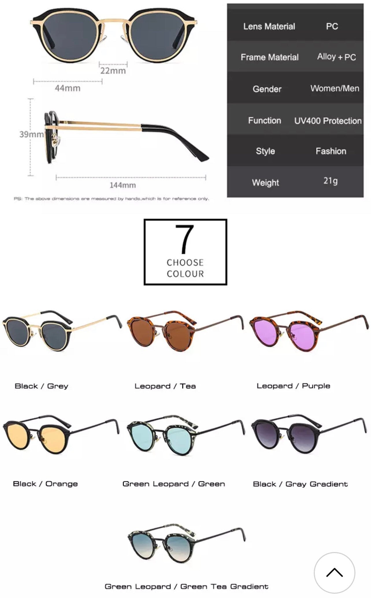 Ins Popular Fashion Oval Glasses |Women Men| Sunglasses Retro Candy Color Shades |UV400 Leopard Gradient Round Sun Glasses| Eyewear Glasses
