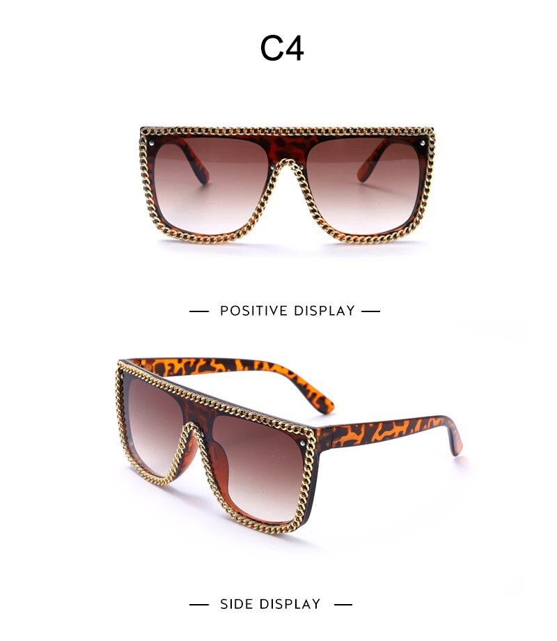 Vintage Punk Diamond Square Sunglasses|Men Women| Brand Design Fashion One Piece Eyeglasses |Retro Shades Glasses frames