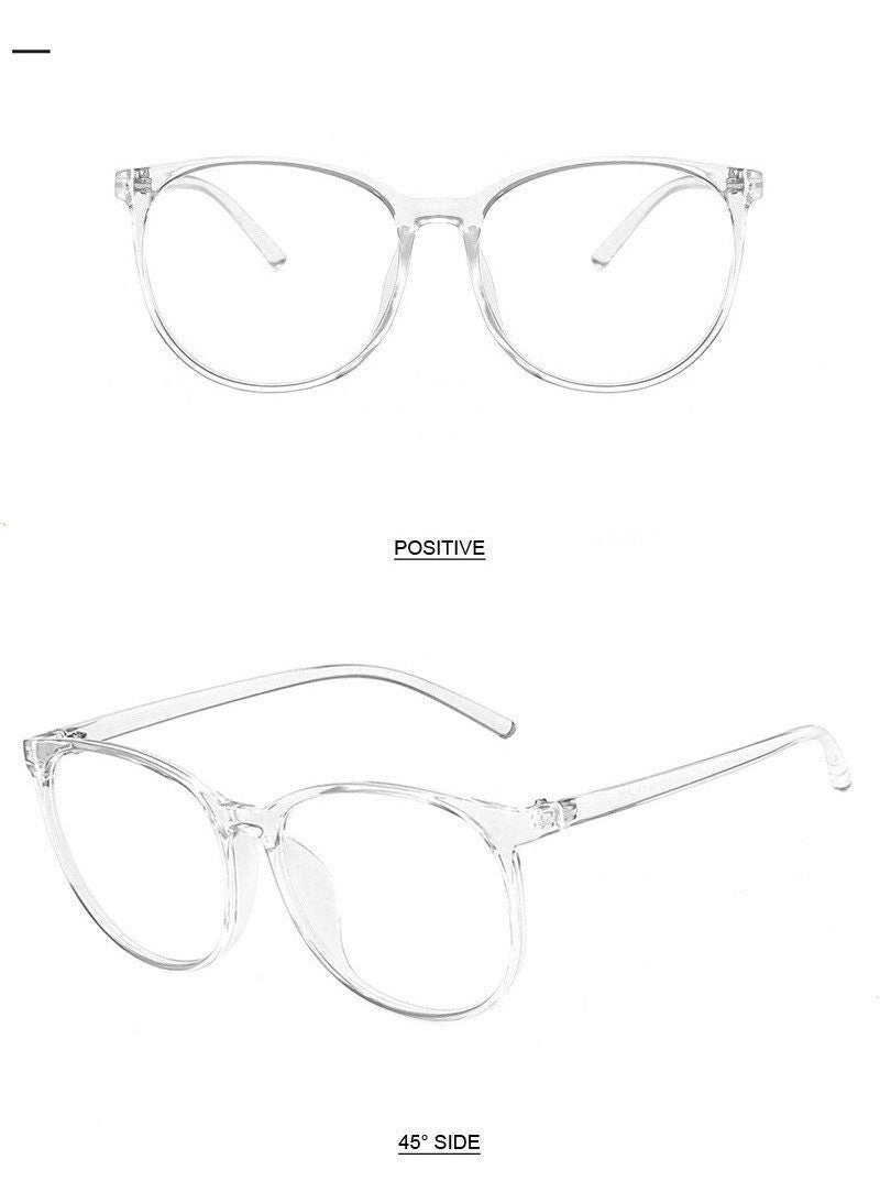 Anti Blue Light Eyeglasses |Women Men|Round Glasses Frames |Fashion Transparent Optical Computer Glasses|Eyewear glasses