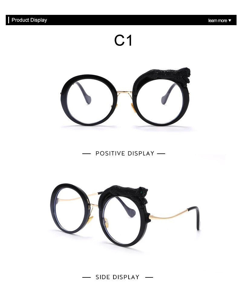 Retro Round Frame Anti Blue Light Glasses |Women Men| New Trends Optical Prescription Eyeglasses Frame |Fashion Glasses Accessories