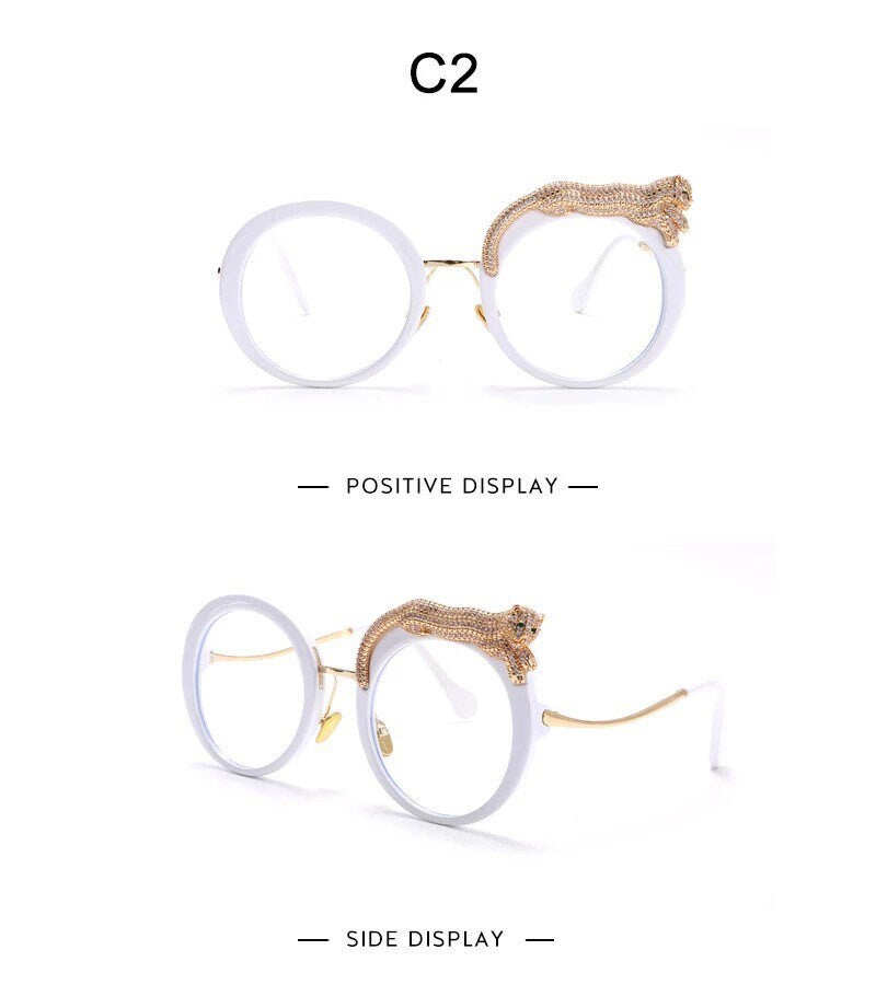 Retro Round Frame Anti Blue Light Glasses |Women Men| New Trends Optical Prescription Eyeglasses Frame |Fashion Glasses Accessories
