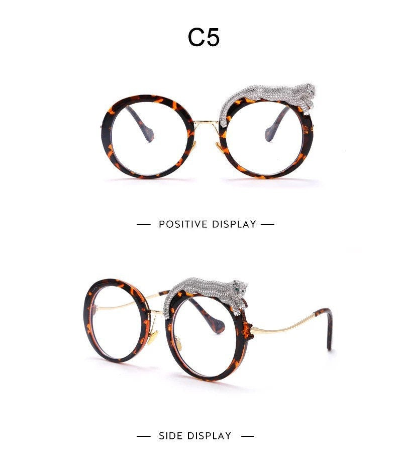 Retro Round Frame Anti Blue Light Glasses |Women Men| New Trends Optical Prescription Eyeglasses Frame |Fashion Glasses Accessories