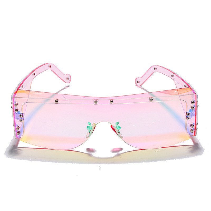 Rimless Square Sunglasses|Women Men| 2023 Gradient Rectangle Sunglasses| Fashion Sunglasses Brand Designer Eyewear Style|