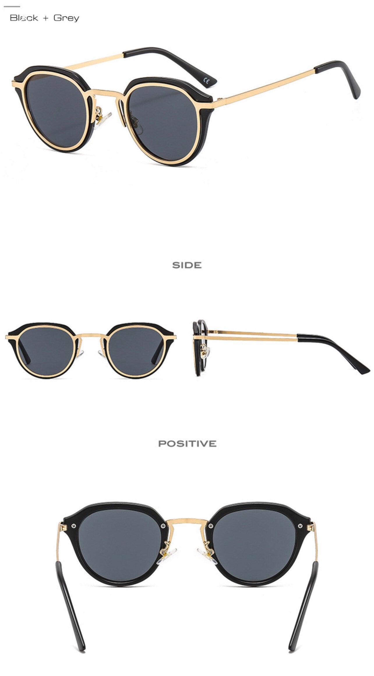 Ins Popular Fashion Oval Glasses |Women Men| Sunglasses Retro Candy Color Shades |UV400 Leopard Gradient Round Sun Glasses| Eyewear Glasses