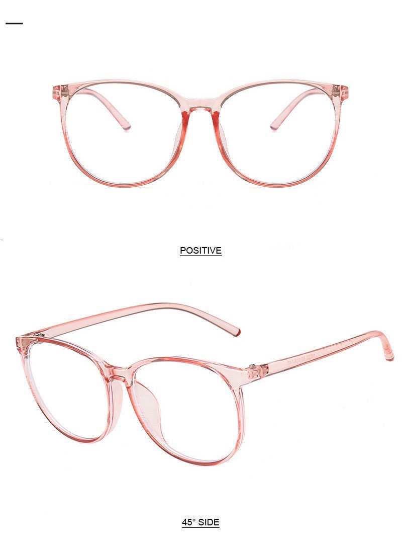 Anti Blue Light Eyeglasses |Women Men|Round Glasses Frames |Fashion Transparent Optical Computer Glasses|Eyewear glasses