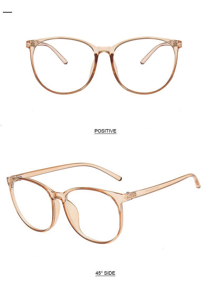 Anti Blue Light Eyeglasses |Women Men|Round Glasses Frames |Fashion Transparent Optical Computer Glasses|Eyewear glasses