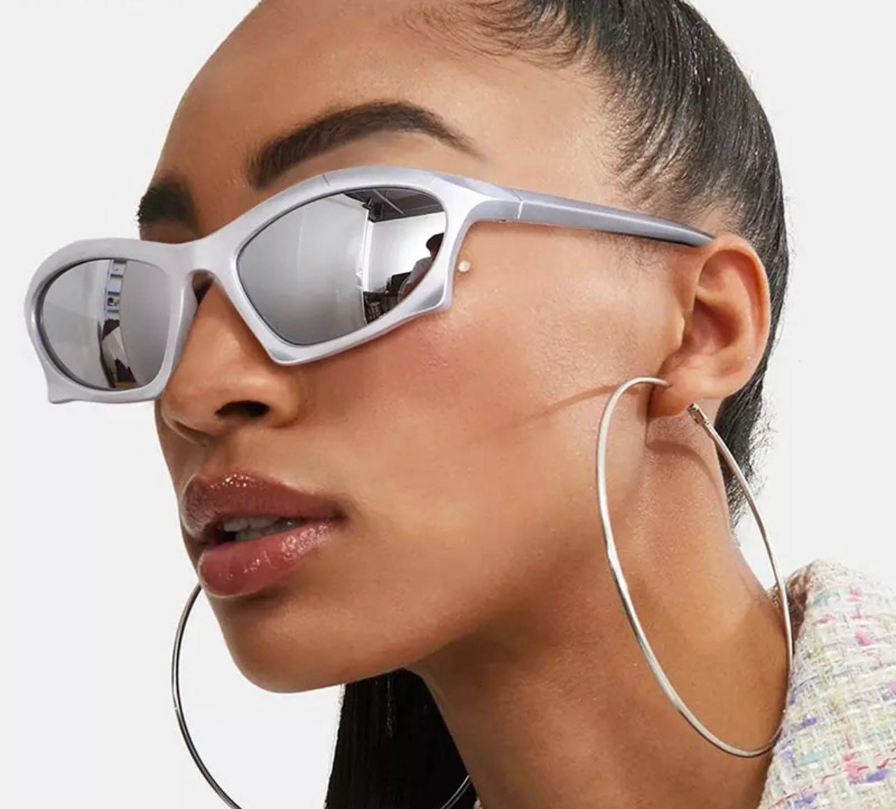 Unisex Steampunk Sport Sunglasses Goggle |New Women Men |2000’s Punk Mirror Sun Glasses| Shades Eyewear Eyeglasses UV400