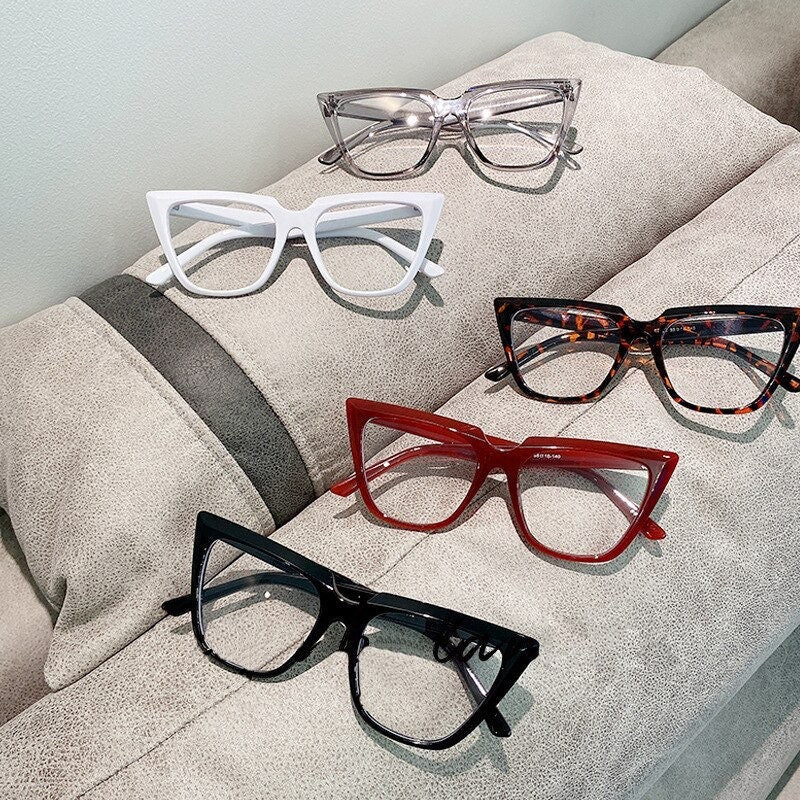 Retro Cat Eye Reading Glasses |Women Men|Vintage Eyeglasses Presbyopia Reading Glasses Optical Frames |