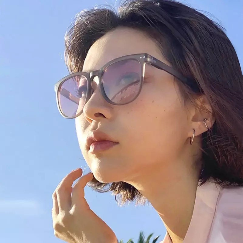Fashion Foldable Sunglasses |Women Men|Ins Popular Trending Retro Rivets |Shades UV400|Glasses frames
