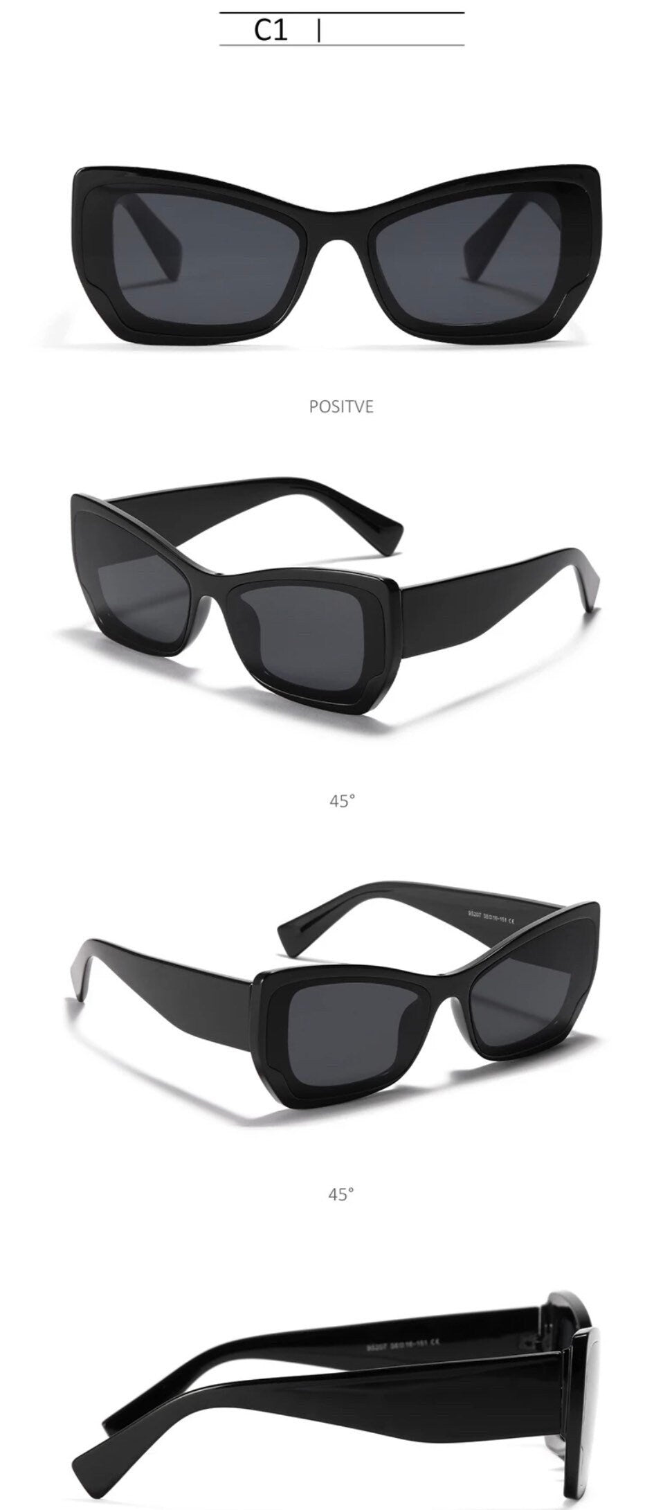 Fashion Square Sunglasses New Y2K|Women Men|Sun Glasses UV400 Shades Eyewear| Lady Punk Outdoor Eyeglasses
