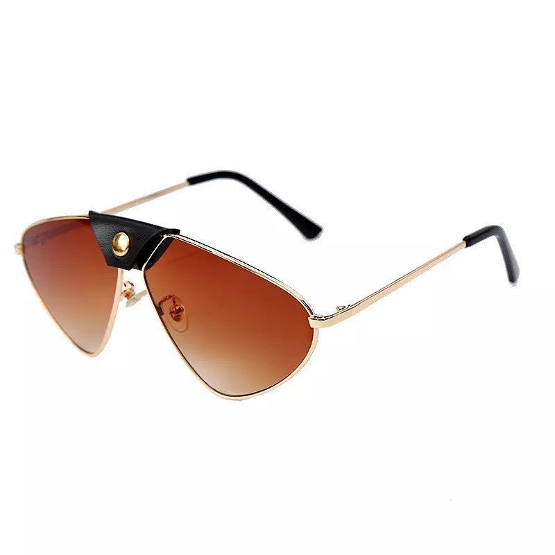 Mirror Steampunk Sunglasses|Women Men|2022 Cat Eye Pilot Sunglasses|Vintage Retro Sunglasses Eyewear Steampunk UV400 Gradient