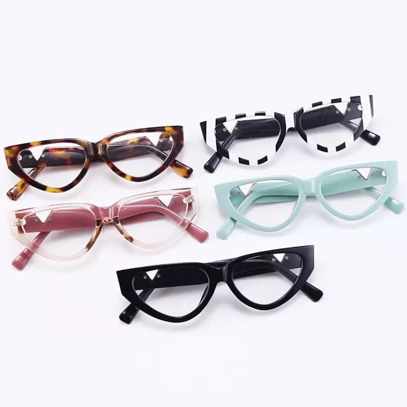 Fashion Zebra Small Round Cat Eye Sunglasses |For Women Men| New Fashion Brand Sun Glasses Female Elegant Shades Eyeglasses frames