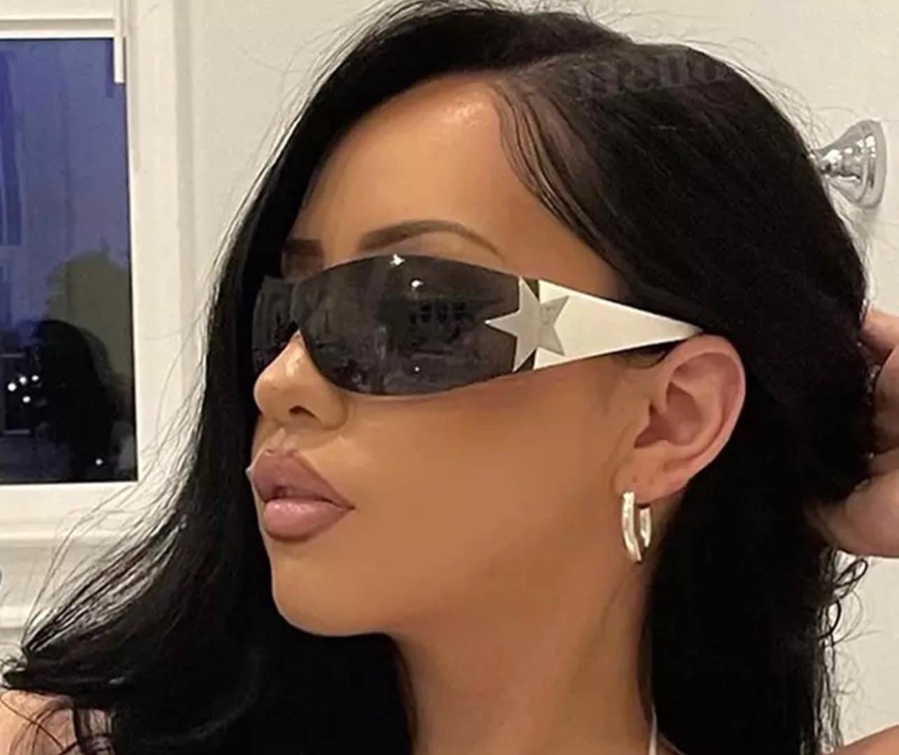 Punk Sports Sunglasses| Women Men|Brand Designer Wrap Around Sun Glasses |UV400 Goggles Shades |One Piece Fashion Eyewear