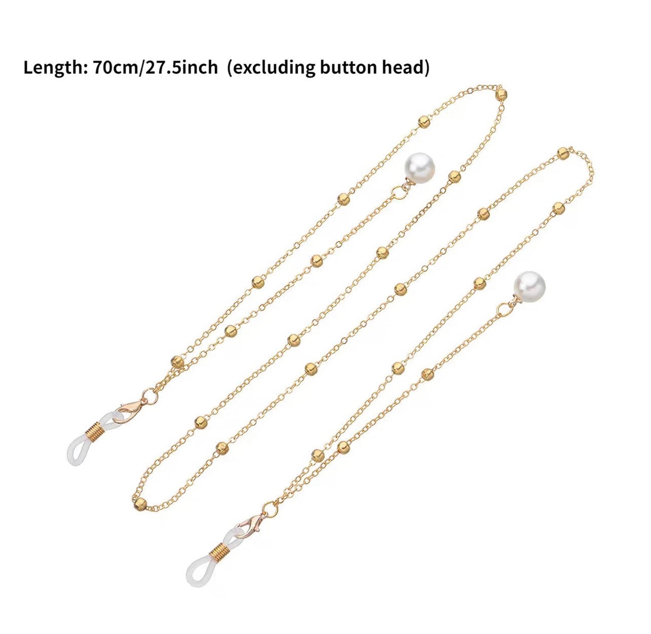 Glasses Chain Glasses Accessories |Women Men|Fashion Pearl Chain |Sweater Chain |Hanging Chain |Decorative Chain