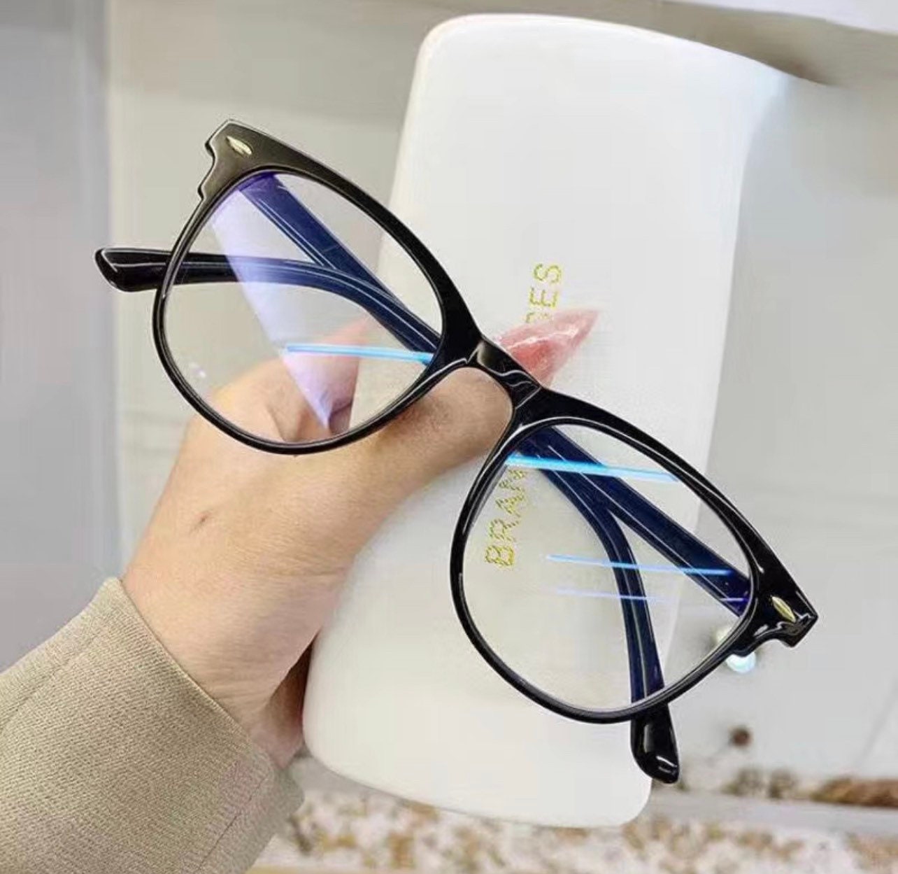 Reading Glasses Anti-blue Light |Women Men|Glasses Frame Eye Protection |Eyeglasses Frames |To Protect Vision|