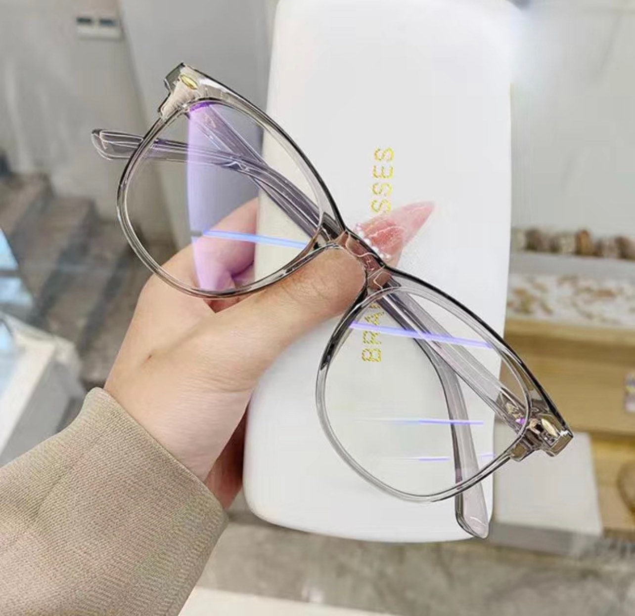 Reading Glasses Anti-blue Light |Women Men|Glasses Frame Eye Protection |Eyeglasses Frames |To Protect Vision|