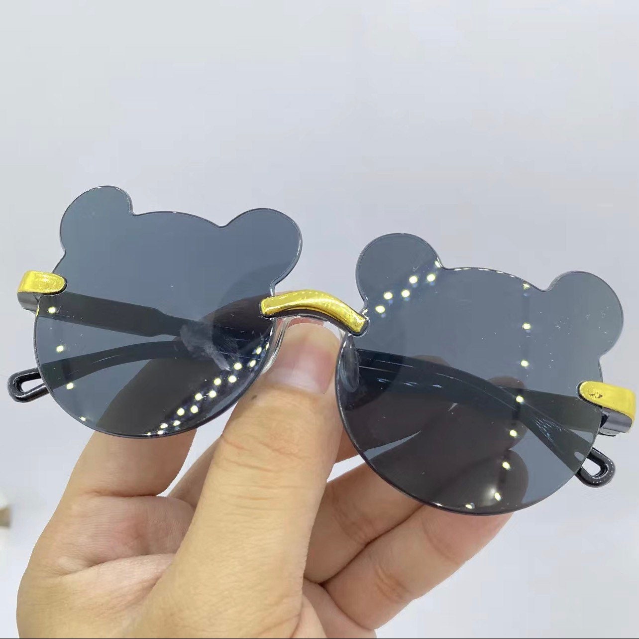 Children's Bear Sunglasses Sunscreen Glasses Glasses|Kids Eyeglasses frames|Kids eyewear
