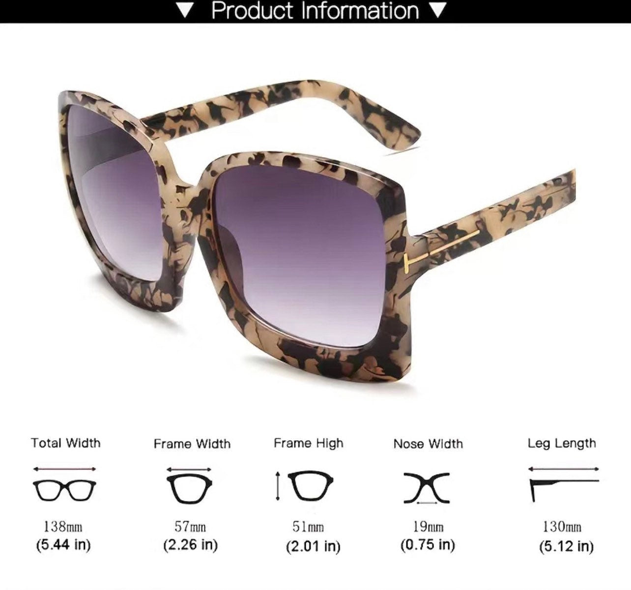 New Fashion Trendy Luxury Oversized Sunglasses |Women Men|Unisex Designer Shades|UV400