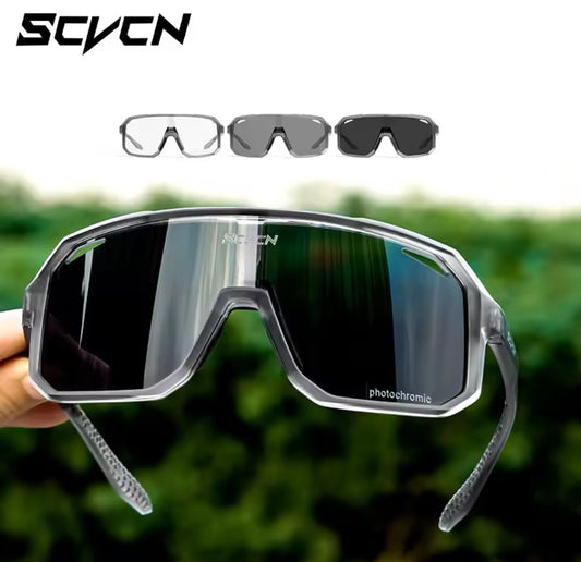 Photochromic Cycling Sunglasses MTB Glasses Road Bike Cycling UV400